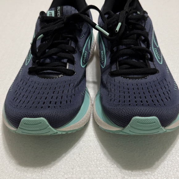 BROOKS Athletic Sneakers Glycerin 19 Women’s Shoes Size 8.5 Navy Blue & Teal - Picture 6 of 11